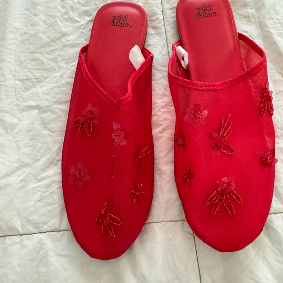 Red Pixie sandals from Wild Fable - NWOT sz9 - Picture 4 of 7